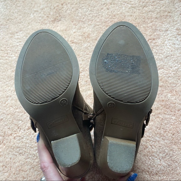 Stacked Heel Booties - Picture 5 of 8